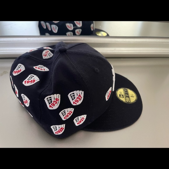 Brand New, New Era 5950, A Rare Spike Lee Joint x NY Yankee, All-Over, 8 1/8 - Picture 5 of 5